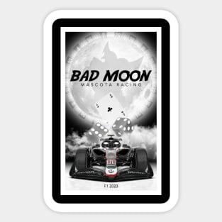 BAD MOON Mascota Racing Sticker